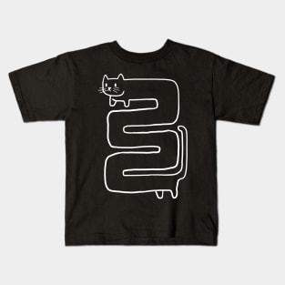 Flexible Cat Kids T-Shirt